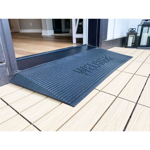 EZ-ACCESS Angled Entry Welcome Mat | Discount Ramps