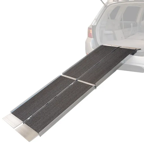 10' EZ-ACCESS SUITCASE Aluminum TRIFOLD Wheelchair Ramp - 800 lbs