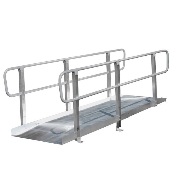 thumbnail image 2 of Luxshiny Heavy Duty Plastic Ramp For Wheelchairs, Cars And 2 of 12