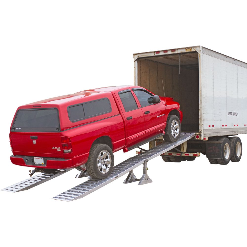 Full Width Rear Ramp Trailer Ramps