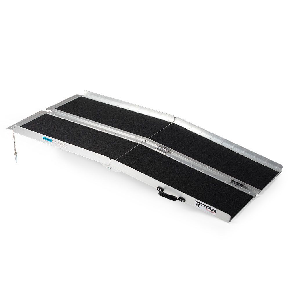 Titan Ramps 5' Multifold Aluminum Wheelchair Ramp - 600 lb. | Discount ...