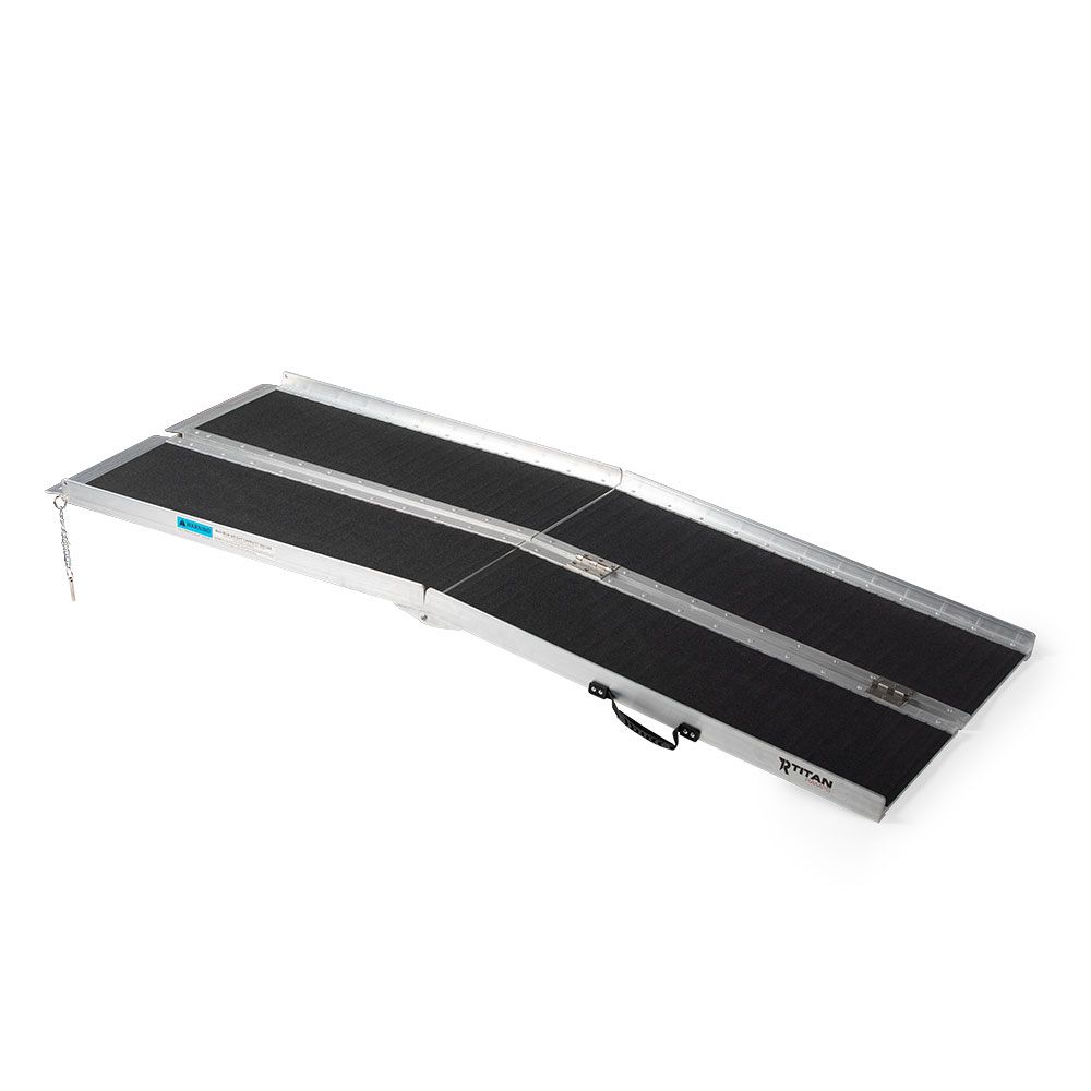 Titan Ramps 6' Multifold Aluminum Wheelchair Ramp - 600 lb. | Discount ...