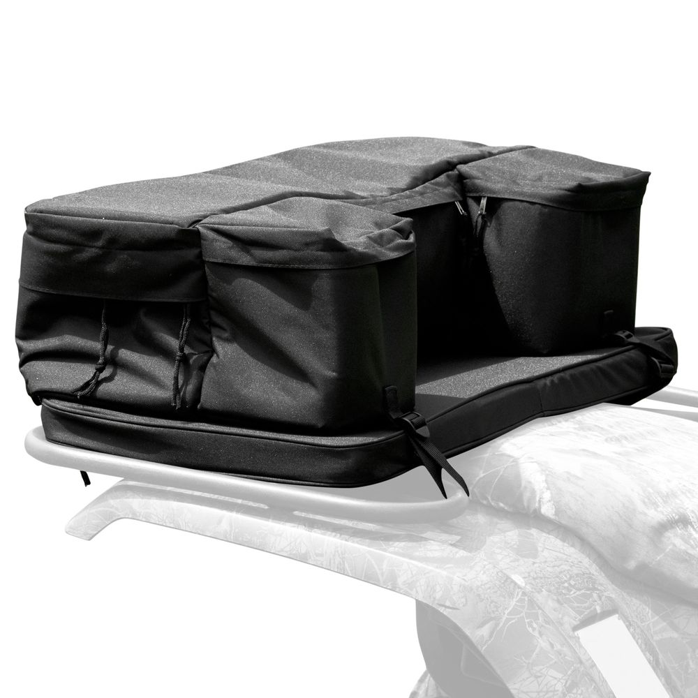 Black Widow ATV Rear Rack Storage Bag - Main Image