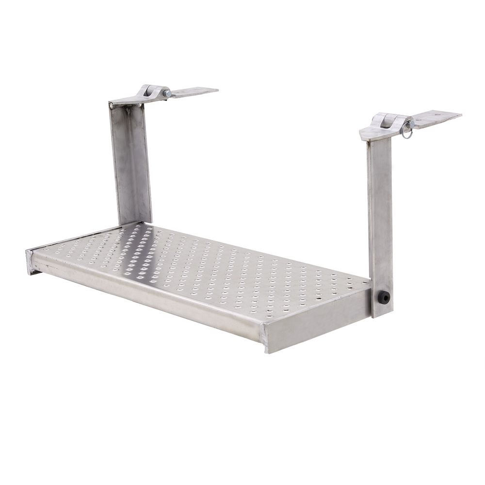 Quick Release Ramp Aluminum Steps For Trailers Fold Up Aluminum Trailer Step, XCFP 31,