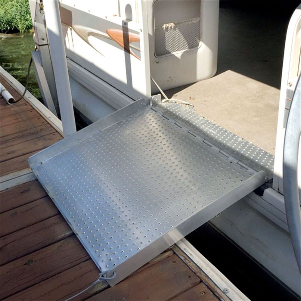Handi-Ramp Aqua Sidekick Pontoon Boat or Threshold Ramp | Discount Ramps