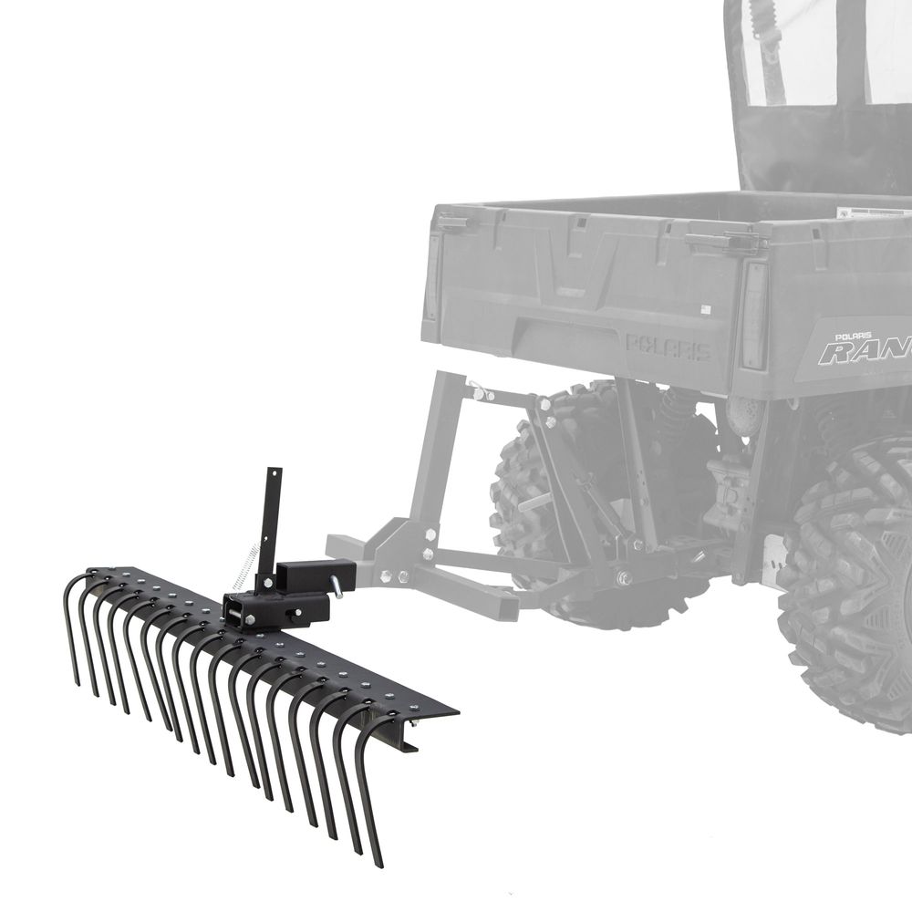 Atv Wheel Rake Black Widow 60” W Rake ATV/UTV Implement Attachment | Discount Ramps