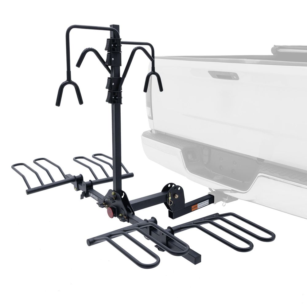 Elevate Outdoor Hitch-Mounted Bike Platform Rack Discount Ramps
