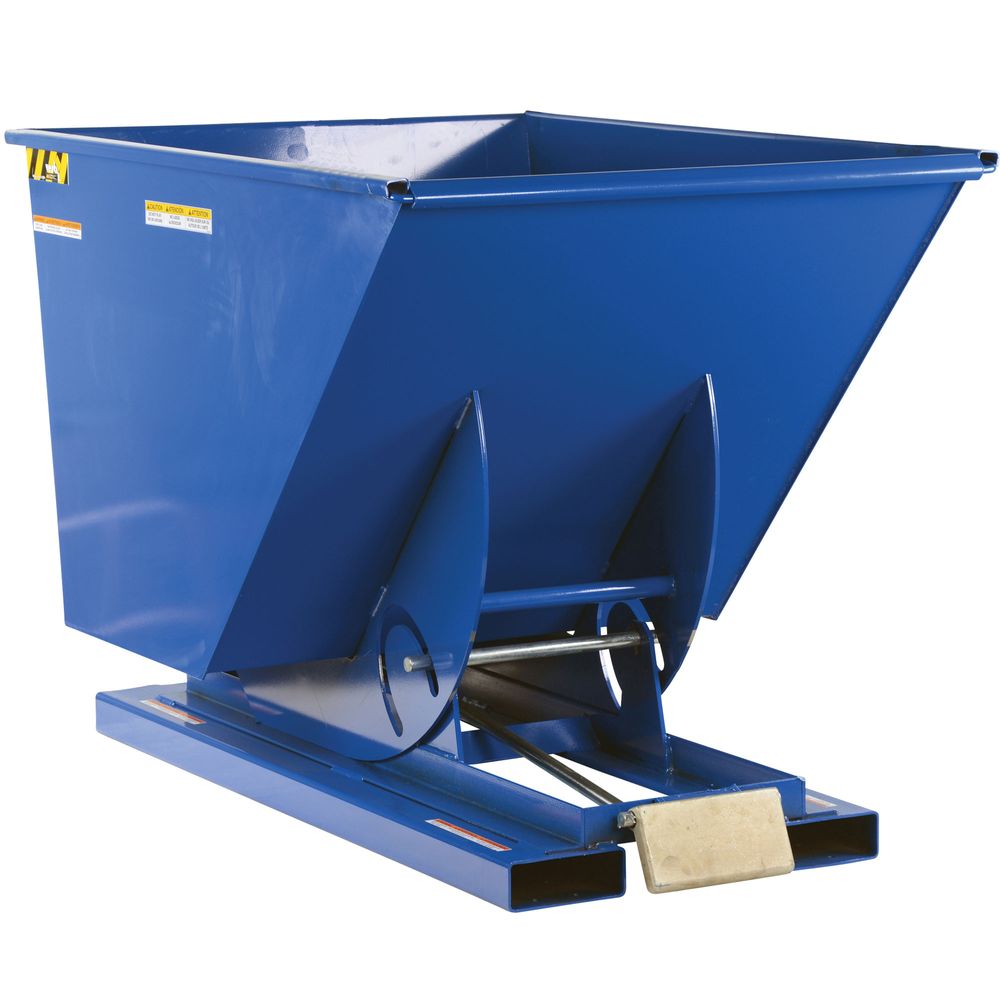 Vestil 1 Cu. Yd. Light-Duty Steel Hopper | Discount Ramps