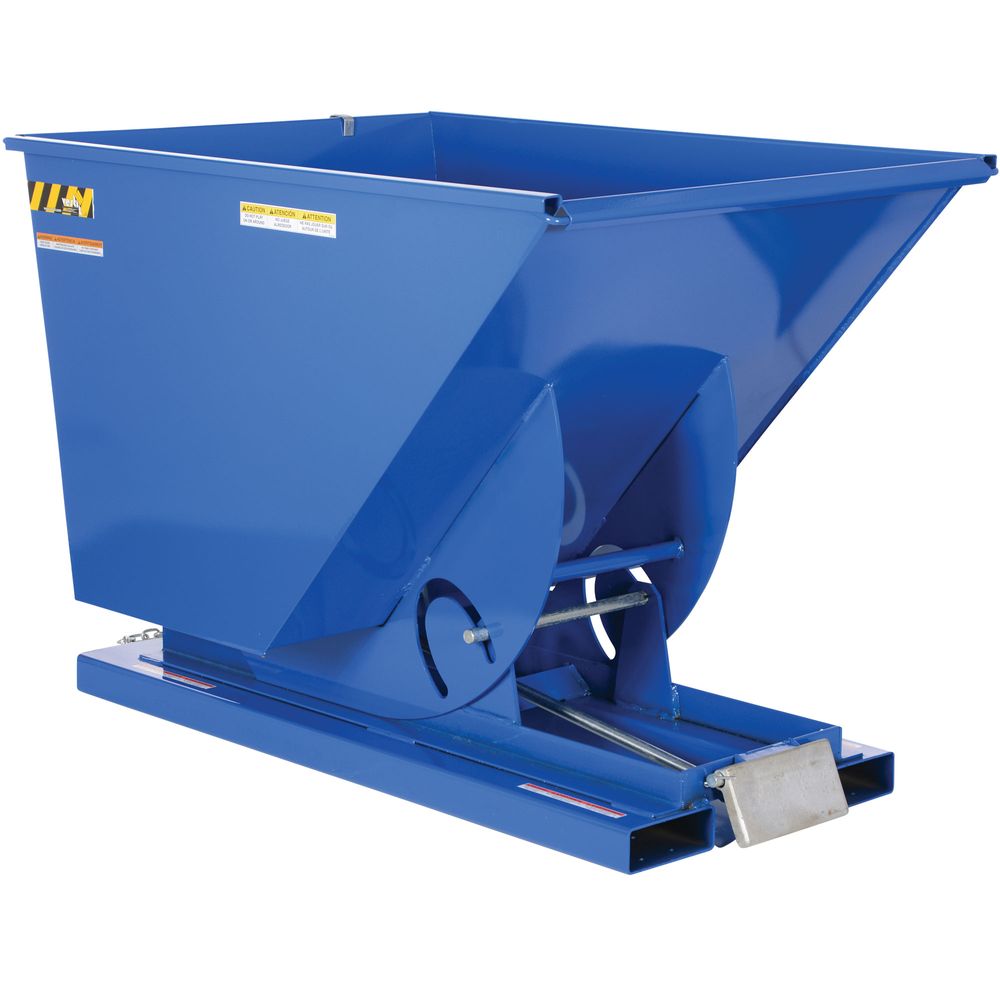 Vestil 1-1/2 Cu. Yd. Light-Duty Steel Hopper | Discount Ramps