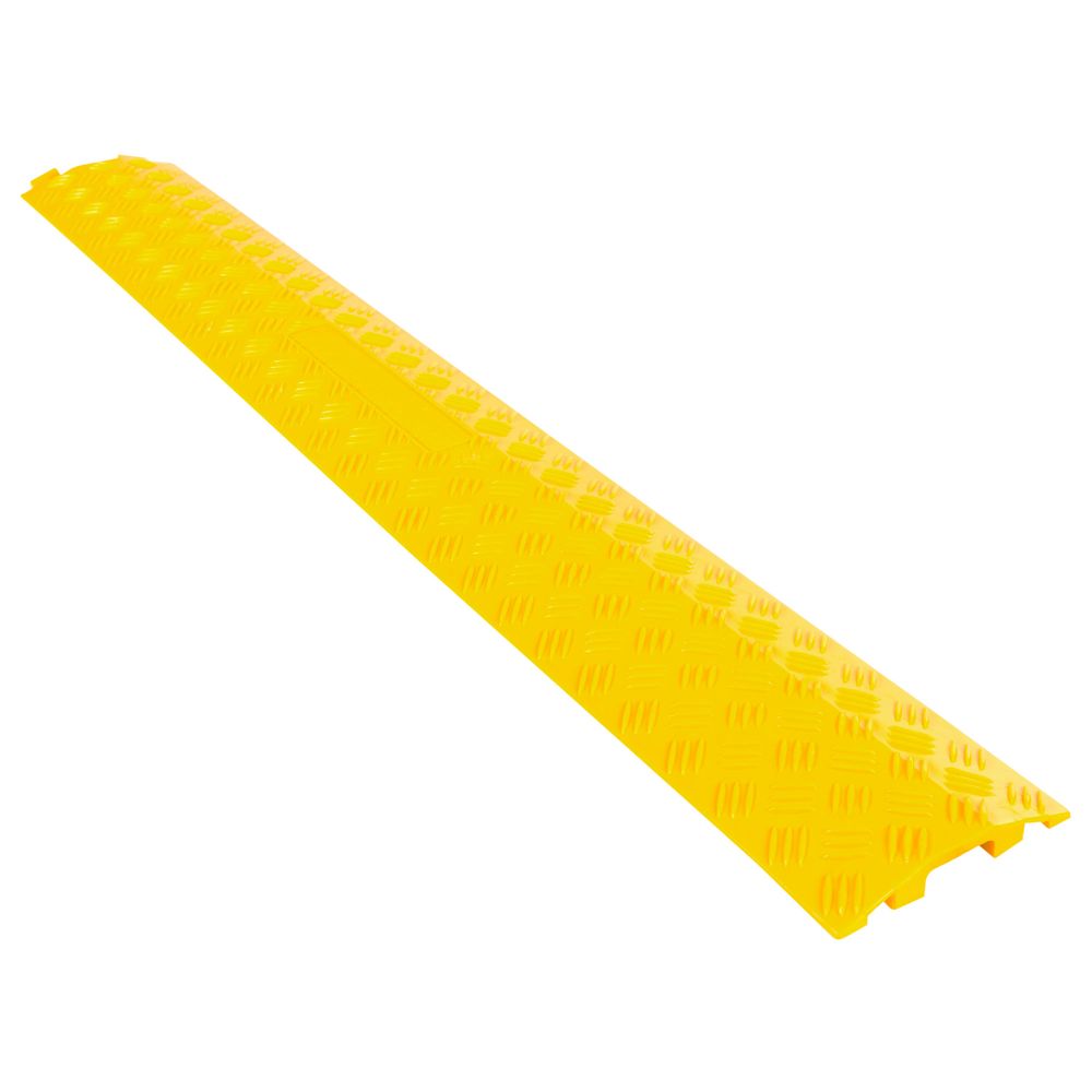Step Over Cable Protector 1-Channel Drop-Over Guardian Cable Protector for 0.5