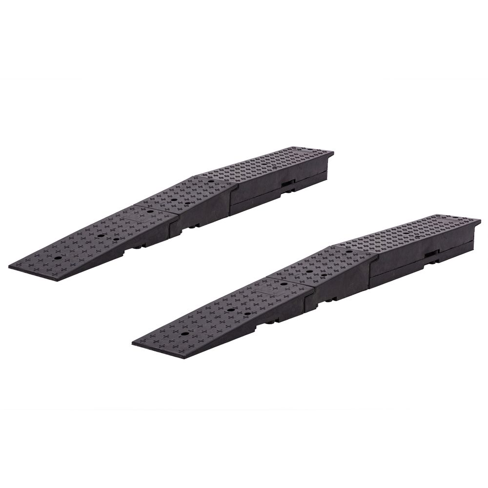 Guardian Rubber Container Ramps w/Wheel Levelers - 95x11x8 | Discount Ramps