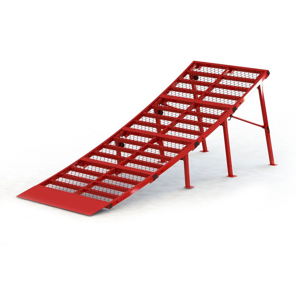 Freshpark's Steel Motocross Ramp Adjustable Up to 3'4