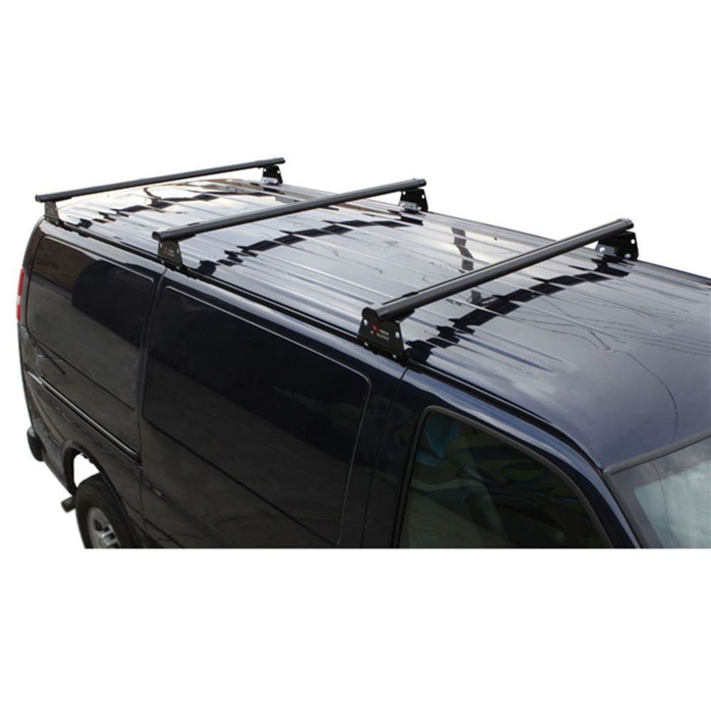 Vantech H3 Aluminum Roof Racks with End Caps - Main Image