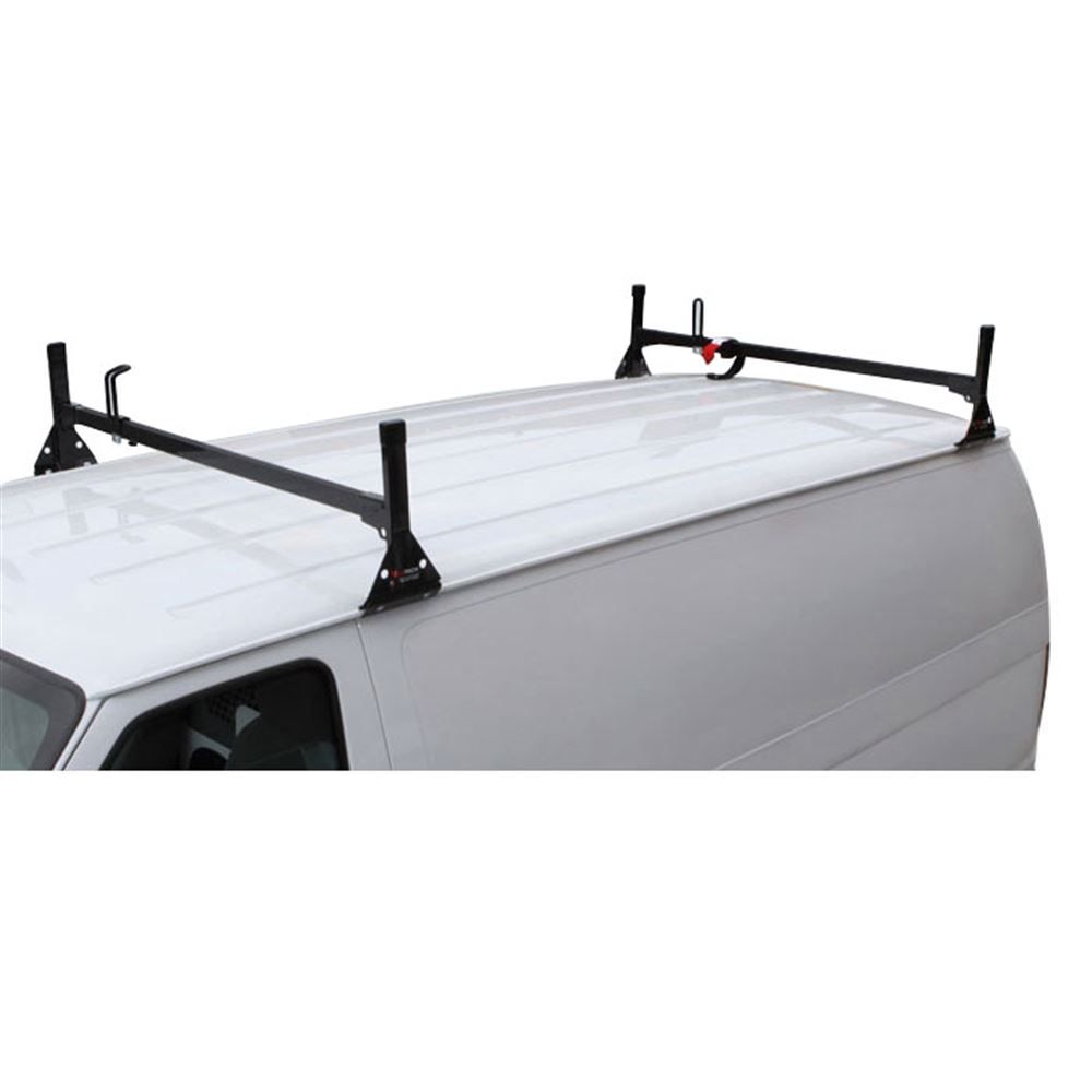 Chevy Van Rack System Vantech H1 Series Aluminum Full Size Van Rack - 2-Bar System for Chevy ...