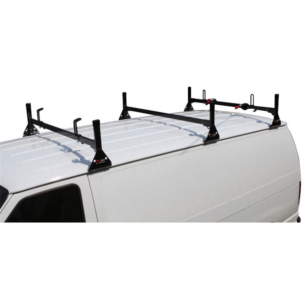 Chevy Van Rack System Vantech H1 Series Aluminum Full Size Van Rack - 3-Bar System for Chevy ...