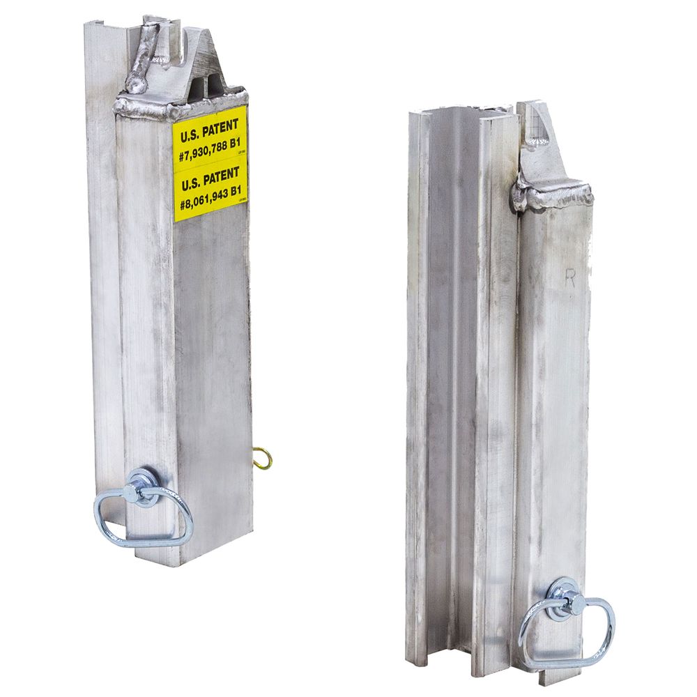 Lockable Stakes Pair of 16