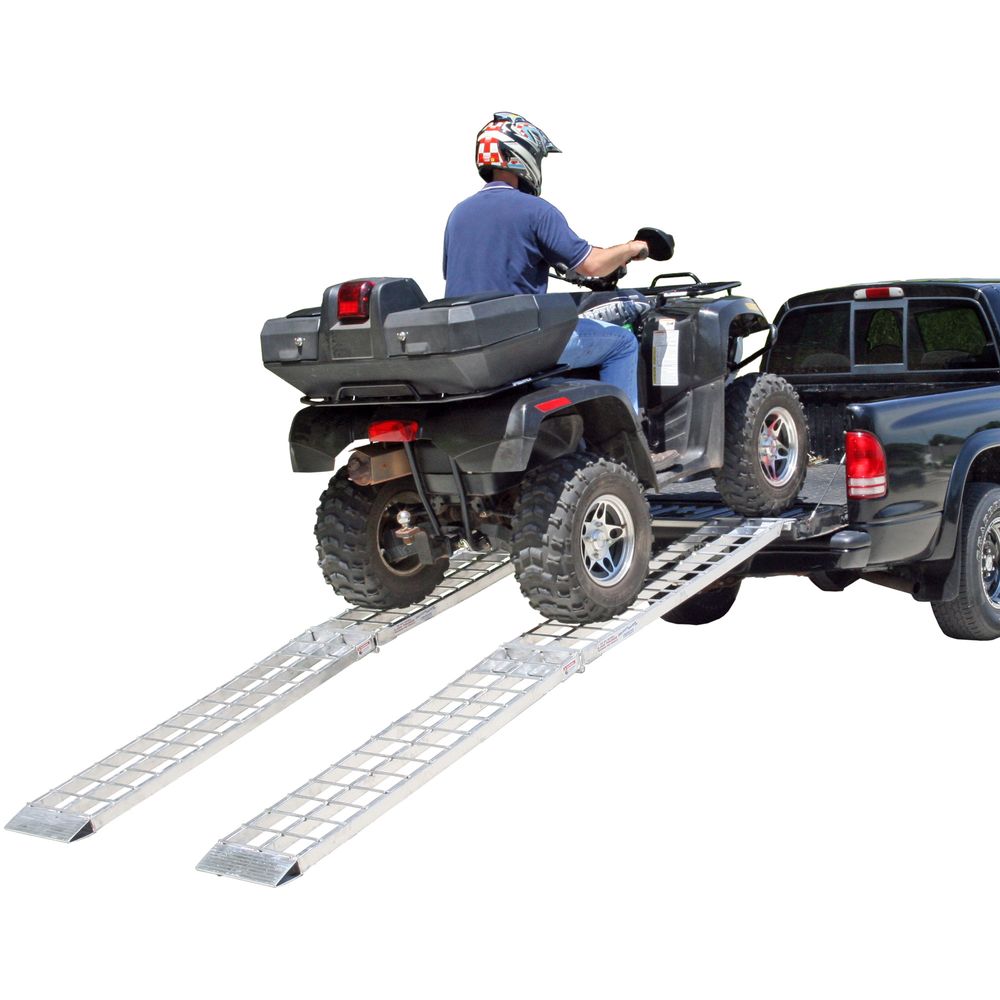 12' Big Boy Aluminum Folding Dual Runner ATV Ramps | Discount Ramps