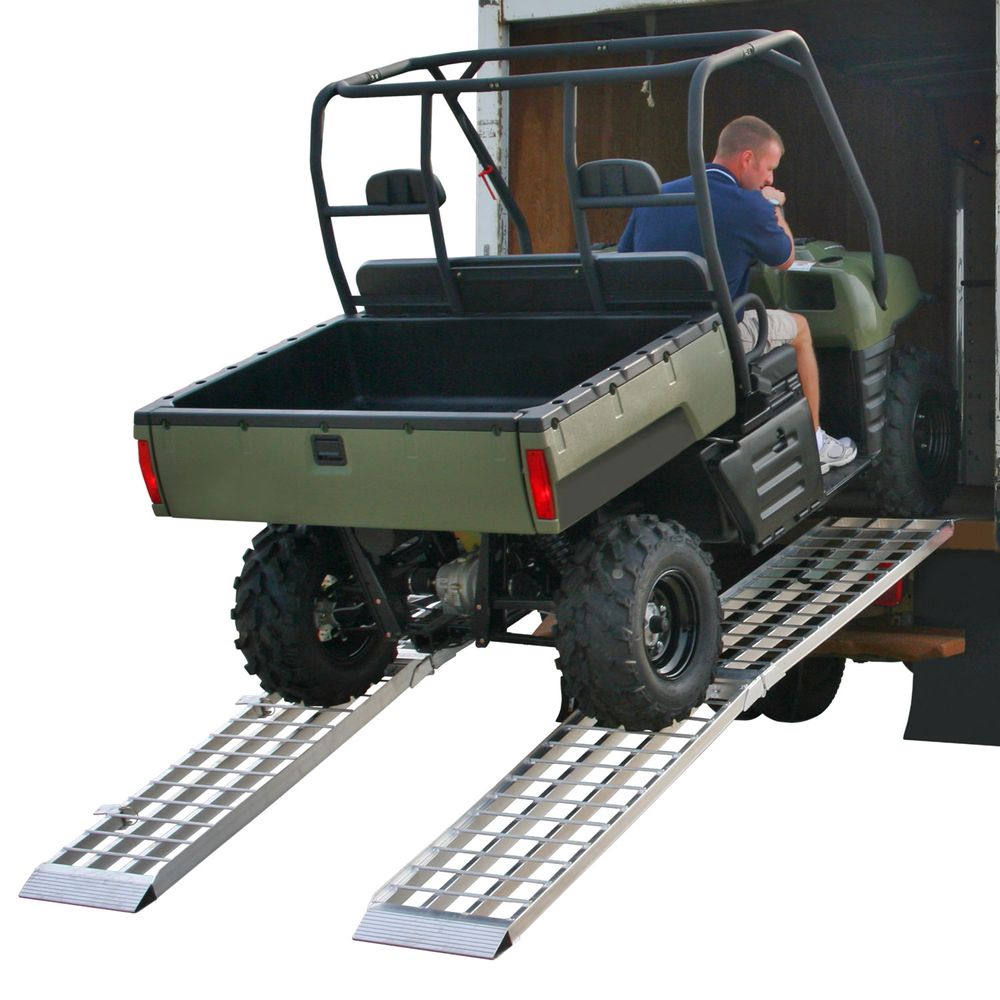 Big Boy Aluminum 4-Beam Folding Dual Runner ATV Ramps | Discount Ramps