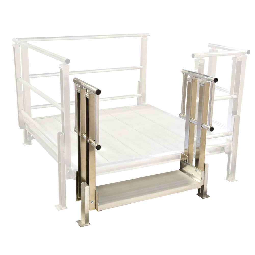 C Shape 1 Step Ramp 1 Step ModularRampStairs | Discount Ramps