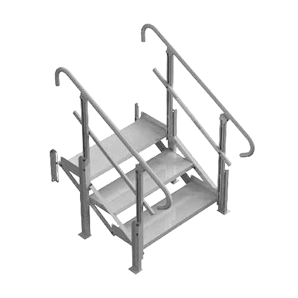 3 Step ModularRampStairs | Discount Ramps