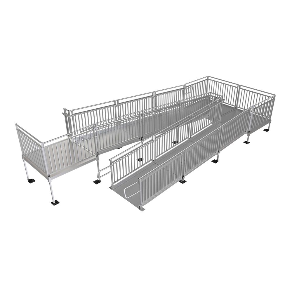 EZ-ACCESS ADA-Compliant Modular Ramps - Adjustable Height Access System ...