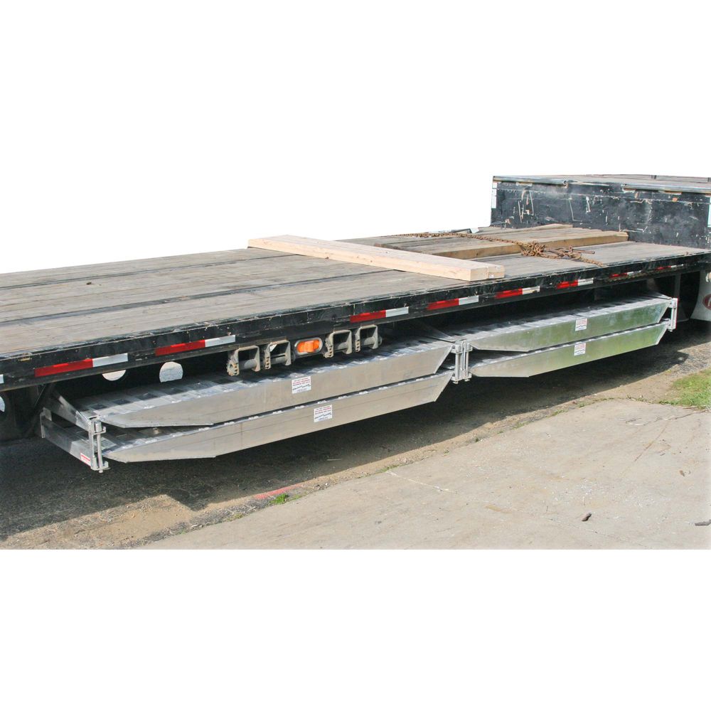 Semi Ramps Bolt-On Semi-Trailer Loading Ramp Storage Brackets | Discount Ramps