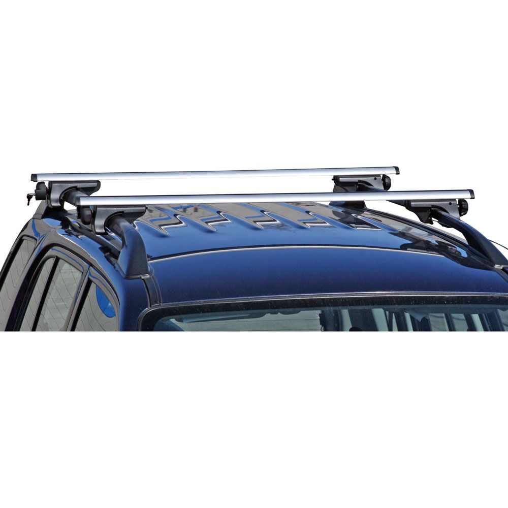 Apex Aluminum Universal Side Rail Mounted Roof Crossbars, 53-3/8