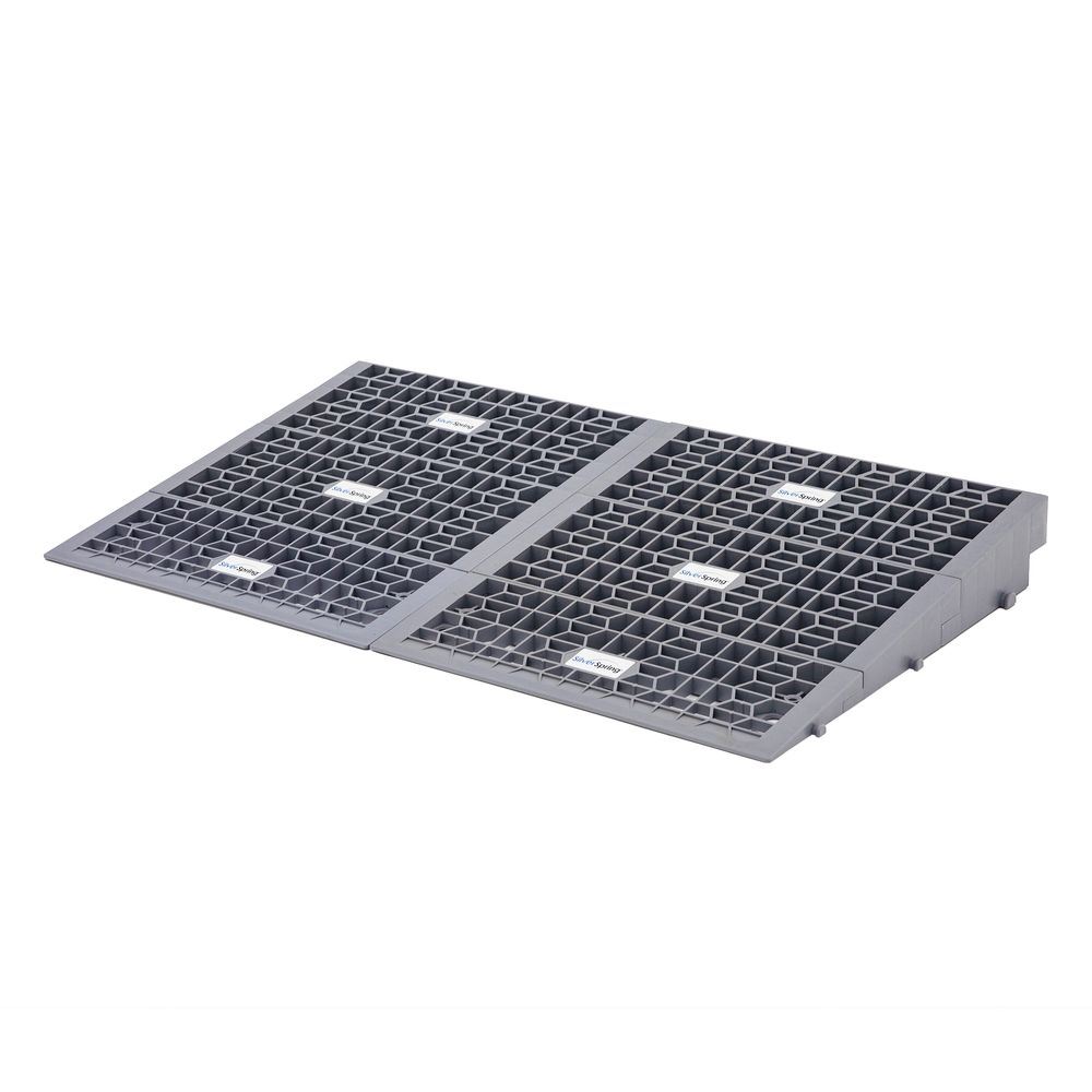 32” W Silver Spring Plastic Multi-Height Threshold Ramp | Discount Ramps