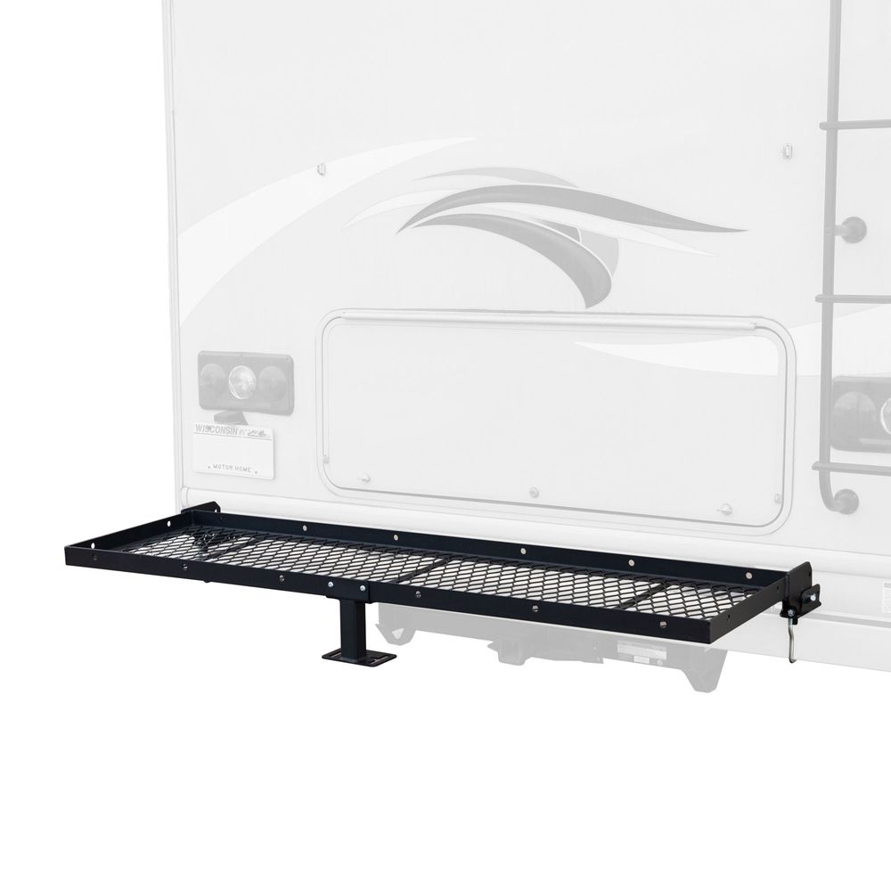 Diy Rv Rear Storage Rack Elevate Outdoor 71.75