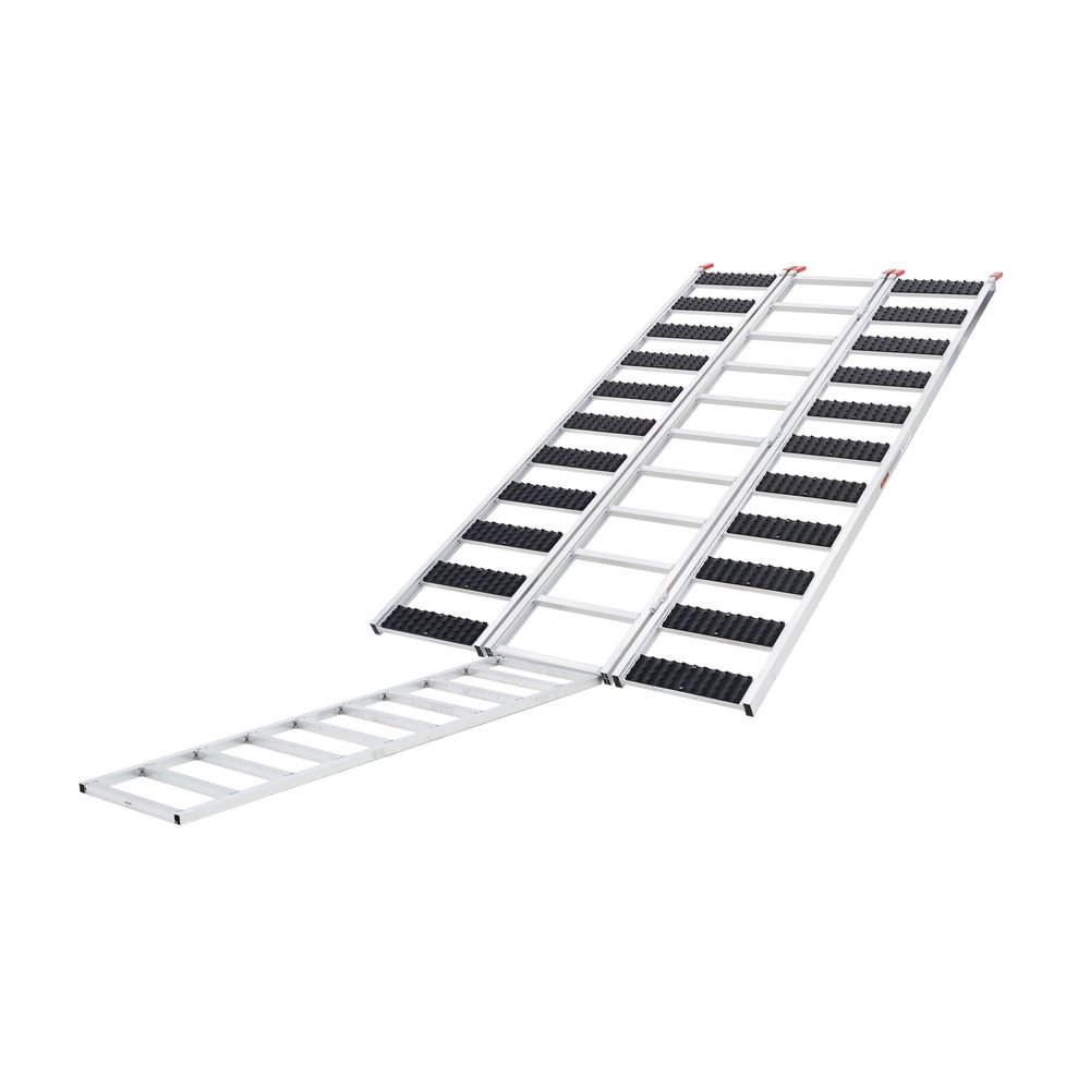 Ramp & Extension - Black Ice Tri-Fold Snowmobile and ATV Ramp ...