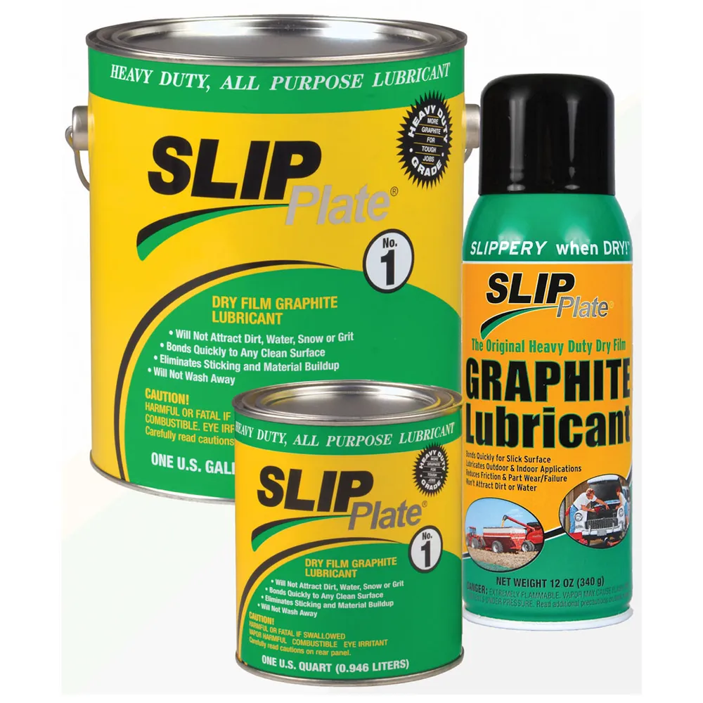 6) 1 quart cans of SLIP Plate No. 1 Dry Graphite Lubricant | Discount Ramps 6) 1 quart cans of SLIP Plate No. 1 Dry Graphite Lubricant | Discount Ramps