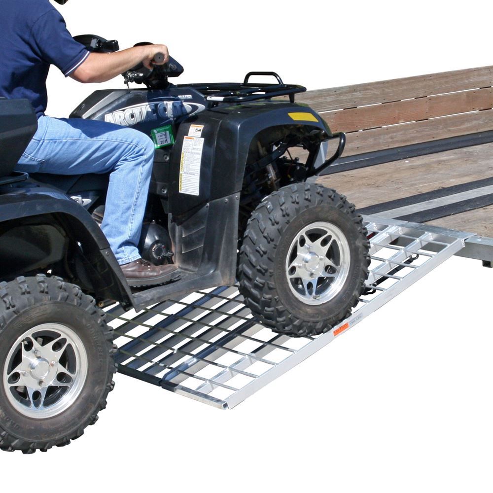Utv Display Ramp Aluminum Tri-Fold Trailer ATV Ramp - 5' Long | Discount Ramps