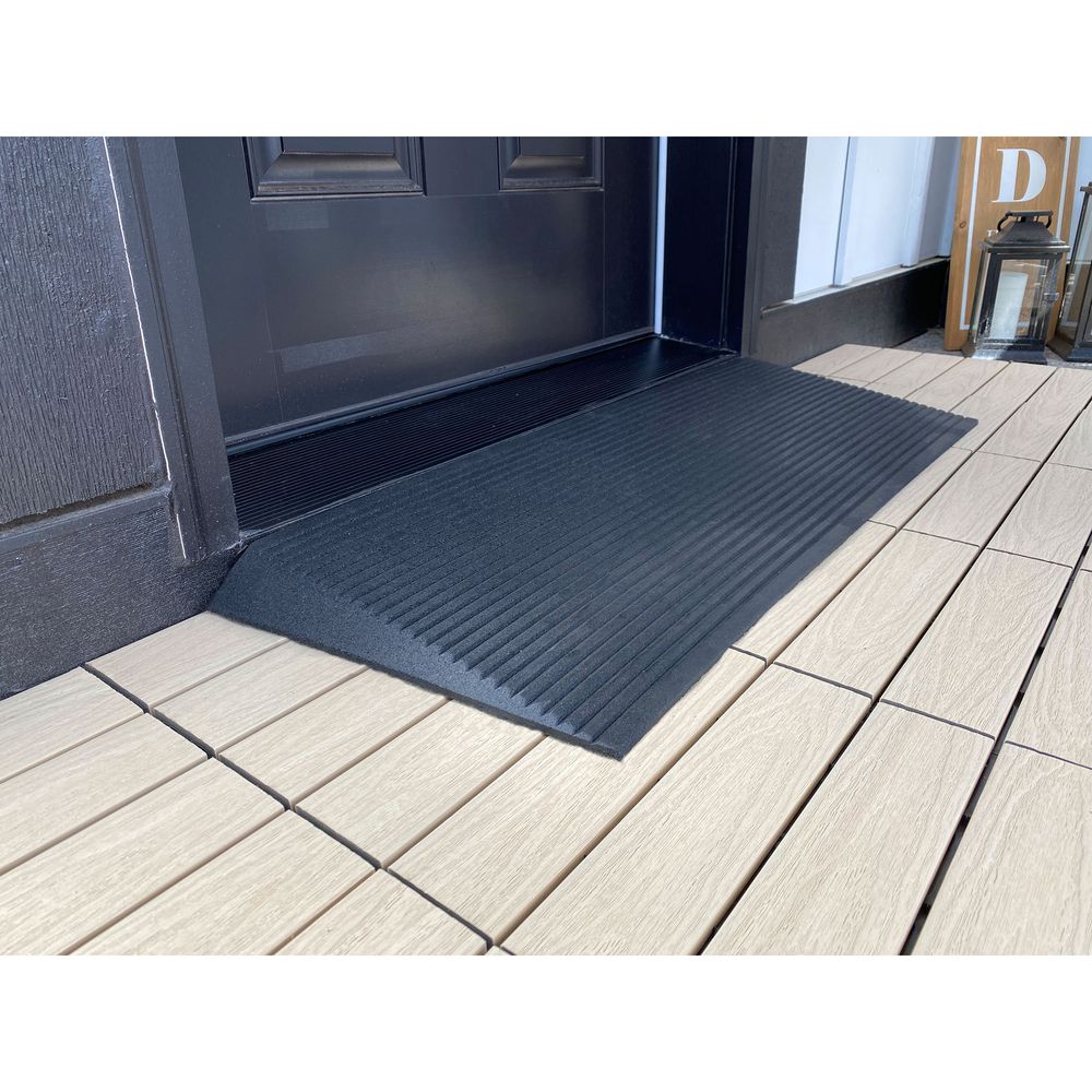 EZ-ACCESS TRANSITIONS Rubber Modular Threshold Ramp | Discount Ramps