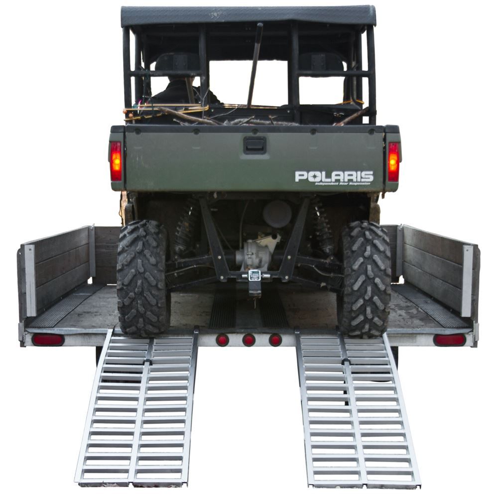 Ride Master Aluminum Arched Dual Runner UTV Ramps - 5'5